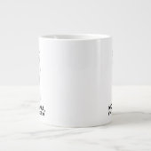 ドラマなし私はラマコーン ジャンボコーヒーマグカップ (正面)