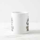 ドラマには対応不可 ビンテージ風の情感あふれる態度 コーヒーマグカップ (中央)