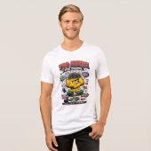 ドラマに巻き込まれるには気を使いすぎてるTシャツ トライブレンドTシャツ (正面全面)