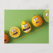 ドラマのおもしろい顔 ポストカード (正面)