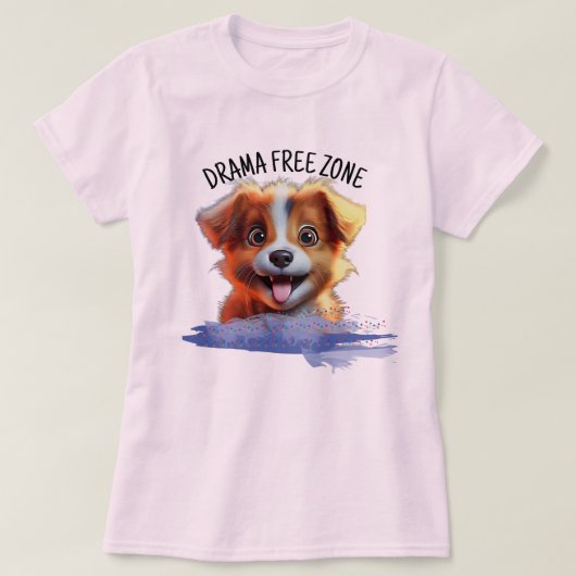 ドラマのないゾーン Tシャツ (デザイン正面)