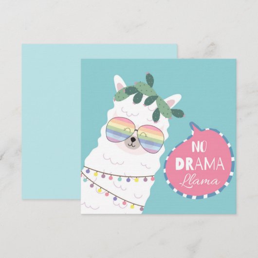 ドラマのないラマ シーズンカード (正面/裏面)