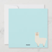 ドラマのないラマ シーズンカード (裏面)