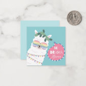 ドラマのないラマ ノートカード (正面/裏面インサイチュ)