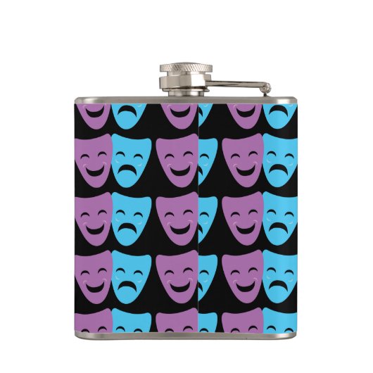 ドラマのマスク フラスク (裏面)