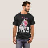 ドラマのママ小さな女の子ママ Tシャツ (正面フル)