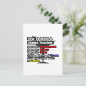 ドラマの作り方先生 ポストカード (スタンド正面)