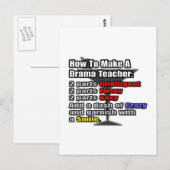 ドラマの作り方先生 ポストカード (正面/裏面)
