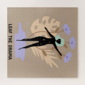 ドラマの葉を描く ジグソーパズル (横)