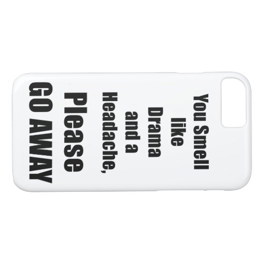 ドラマの香りと頭痛のiPhoneケース Case-Mate iPhoneケース (裏面(横))