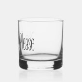 ドラマをお願い ウイスキーグラス (左)