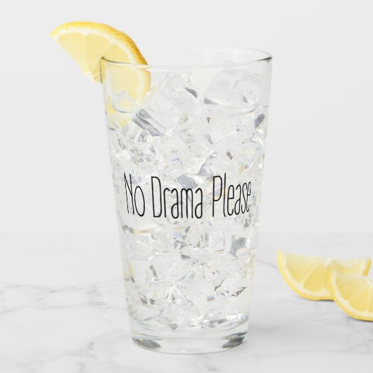 ドラマをお願い タンブラーグラス (アイス正面)