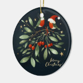 ドラマを切り保詰めて応援 セラミックオーナメント (左)