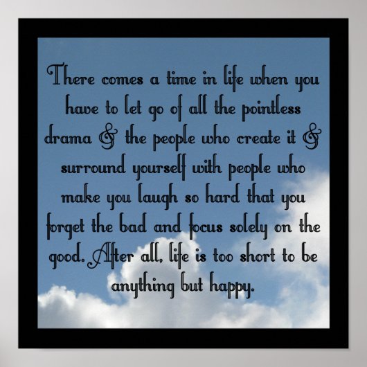 ドラマを手放す ポスター (正面)