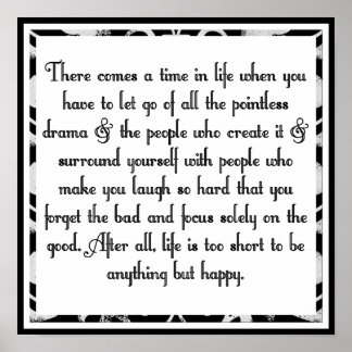 ドラマを手放す ポスター