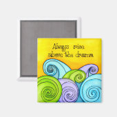 ドラマを抜け出す マグネット (正面/裏面)