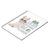 ドラマを減らせラマになれ！ ノートブック (左側)