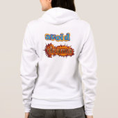 ドラマを避ける パーカ (裏面)