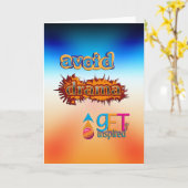 ドラマを避けろ カード (黄色い花)