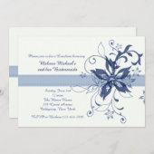 ドラマアンドファンファーブルー招待状 招待状 (正面/裏面)