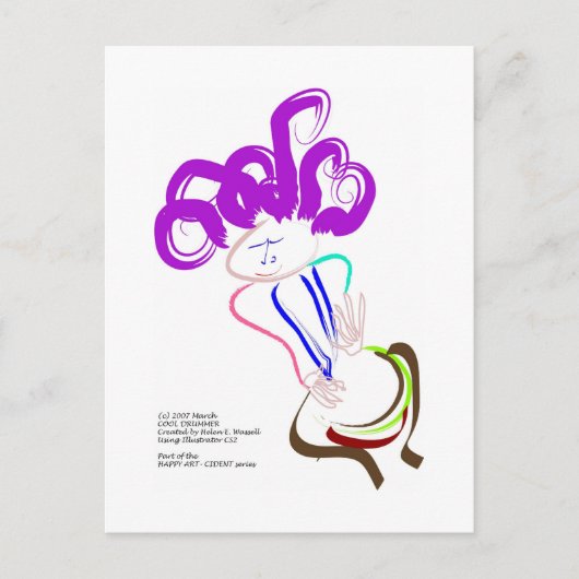 ドラマカッコいいー ポストカード (正面)