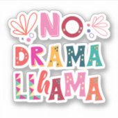 ドラマカラフルラマなし シール (正面)