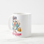 ドラマクイーン コーヒーマグカップ (正面左)
