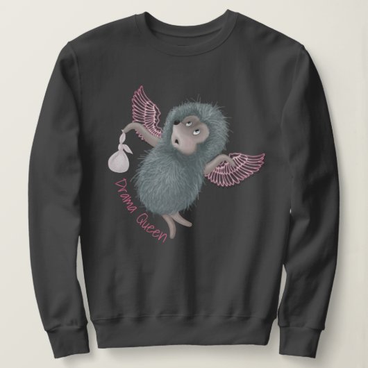 ドラマクイーン スウェットシャツ (デザイン正面)