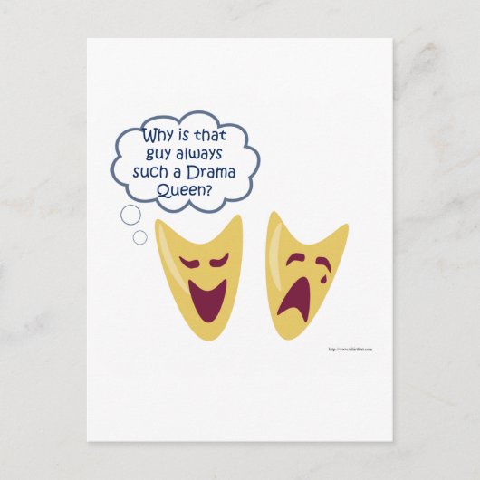 ドラマクイーン ポストカード (正面)