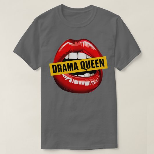 ドラマクイーン Tシャツ (デザイン正面)