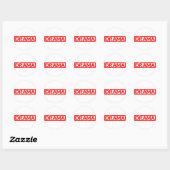 ドラマスタンプ ラウンドシール (シート)