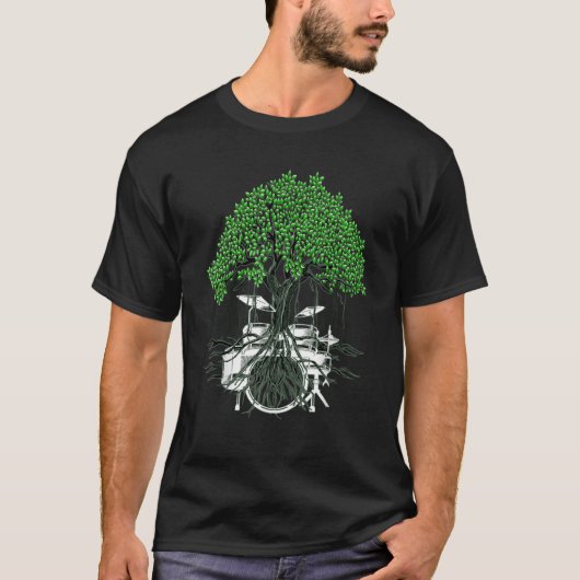 ドラマズソウルツリールートドラム Tシャツ (正面)