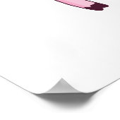 ドラマゼロのラマ花嫁 面白い結婚式のブライズシャワー ポスター (角)