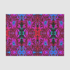 ドラマチックなクリムゾンレッド、パープルとブラックダリア 薄葉紙