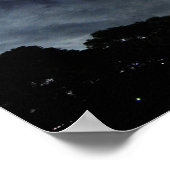 ドラマチックなシドニーハーバースカイスケープのポスター ポスター (角)