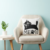 ドラマチックなニャー クッション (椅子)