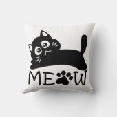 ドラマチックなニャー クッション (裏面)