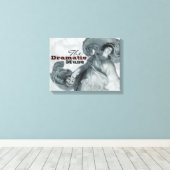 ドラマチックなムースCC0395キャンバスのシャドー キャンバスプリント (インサイチュ (ウッドフロア))