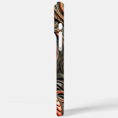 ドラマチックな大胆な赤い龍 Case-Mate iPhoneケース (裏面 / 左)