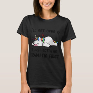 ドラマチックな展開が必要だから乗り越える Tシャツ