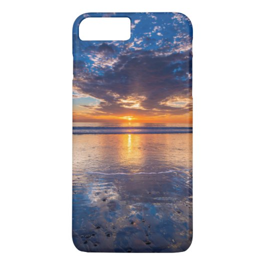 ドラマチックな海の風景、夕日、カリフォルニア Case-Mate iPhoneケース (裏面)