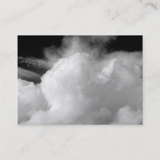 ドラマチックな空 名刺 (正面)