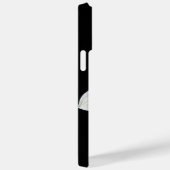 ドラマチックな純粋な白いユリ Case-Mate iPhoneケース (裏面 / 右)