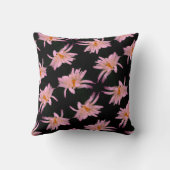 ドラマチックデイジー花柄 クッション (裏面)