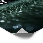 ドラマチックパーソナライズされたなゴルフボール ポスター (角)