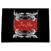 ドラマチックパーソナライズされた ラージペーパーバッグ (正面)