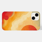 ドラマチック赤絵を描日 Case-Mate iPhoneケース (裏面 (横))