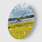 ドラマチック・ストリーサム美しい ラージ壁時計 (傾斜)