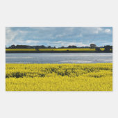 ドラマチック・ストリーサム美しい 長方形シール (正面)