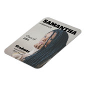 ドラマチック・マガジン風卒業式 マグネット (左側)